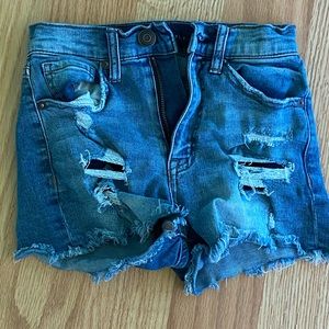 denim jean shorts